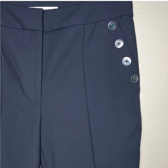 Veronica Beard Friedman  navy pants cropped from Tuckernuck - Picture 4 of 7
